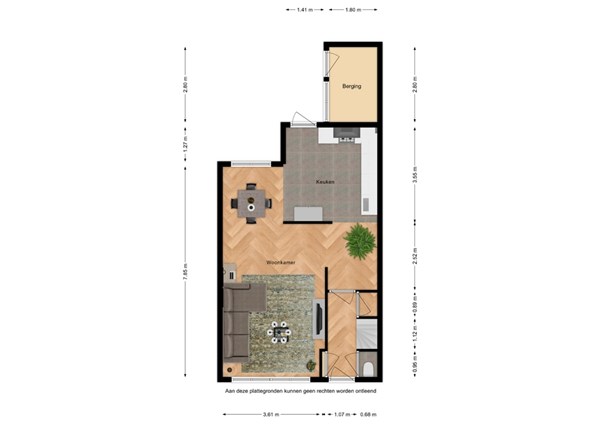 Floorplan - Prunusstraat 10, 4537 XM Terneuzen